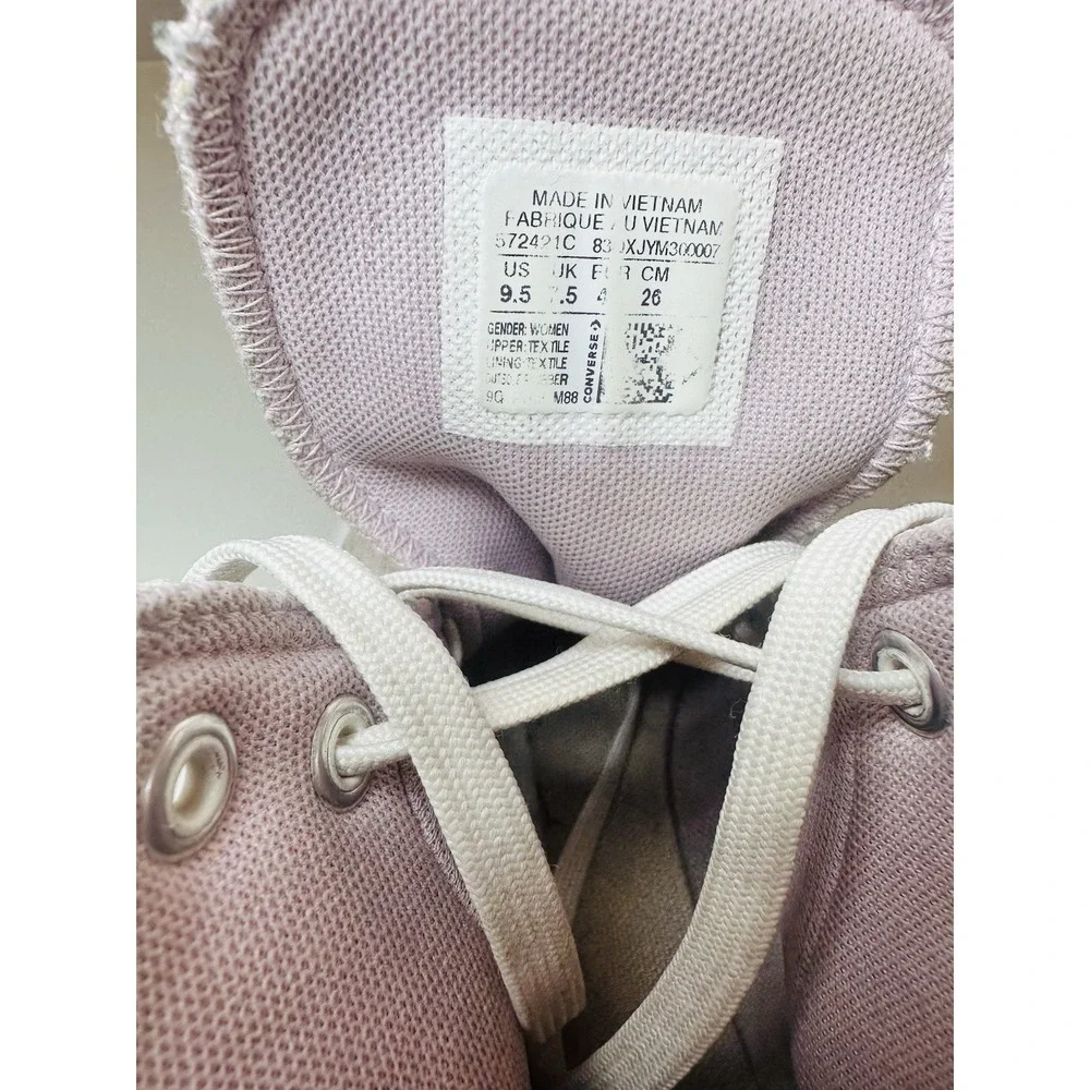Converse Chuck Taylor All Star Move Hi Future womens cream sneakers shoes 9.5